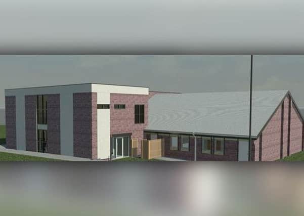 An artist's impression of the proposed new-look Druridge Bay Community Centre.