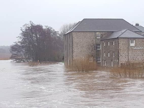 The River Till flooded the basement of Heatherslaw Mill in the storms in early January.
