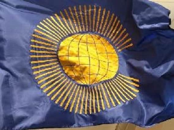The Commonwealth Flag.