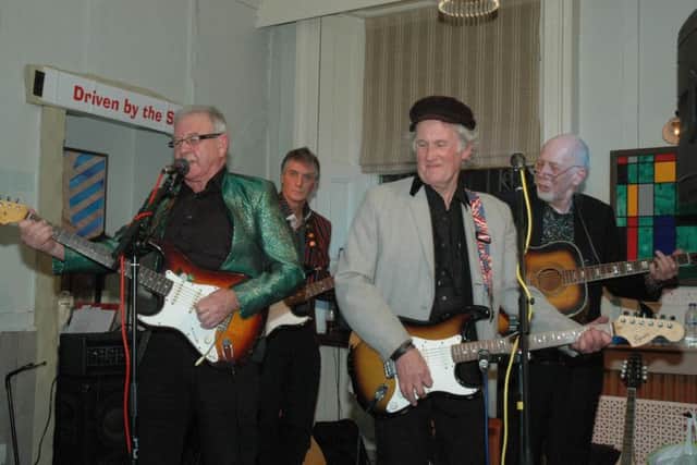 Terry Tait, Jack Wilkinson, Richard Warner and Rod Clements. Picture by Mary Scott.