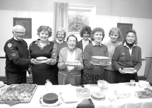 Remember when from 25 years ago, Felton coffee morning in aid of the Red Cross