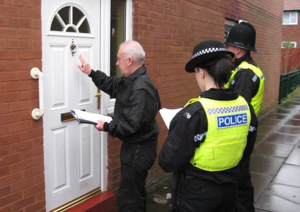 One resident receives an early morning call from Northumbria Police and North Tyneside Council.