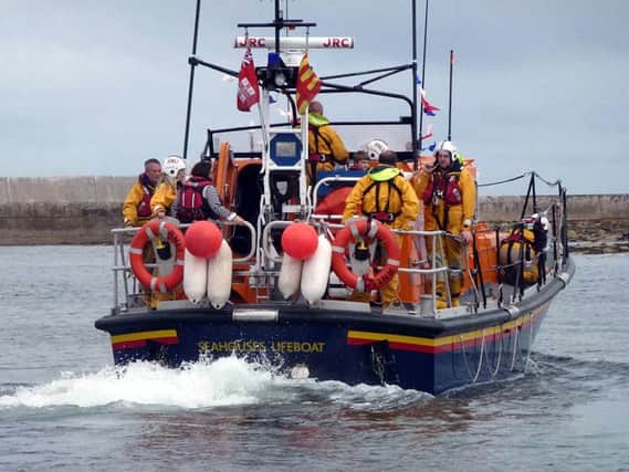 Seahouses lifeboat. Picture by Ian Clayton