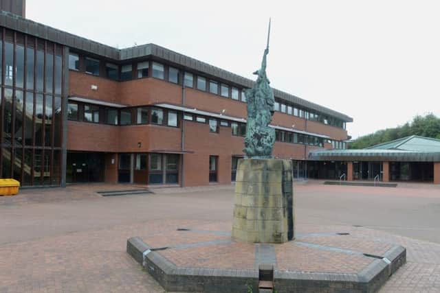The current County Hall at Morpeth.