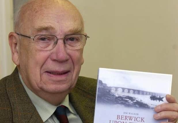 Berwick historian Jim Walker, author of A Wake for the Salmon.