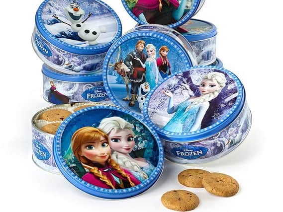 Disney Frozen choc chip cookies are among the affected products