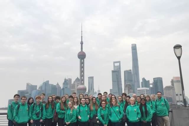 The group in Shanghai.