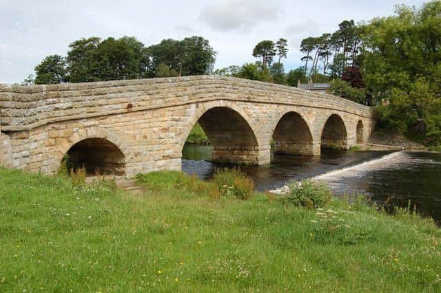 Pauperhaugh Bridge.