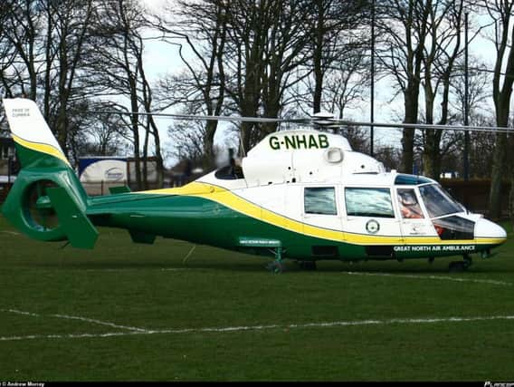 The Great North Air Ambulance Pride of Cumbria