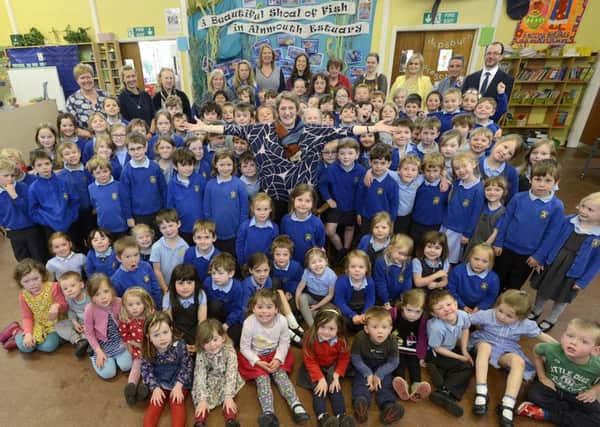 Dot Charlton retires as headteacher at Hipsburn First School.
Picture by Jane Coltman