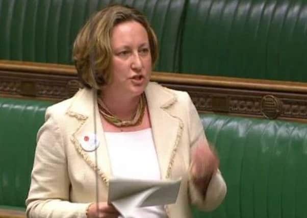 Anne-Marie Trevelyan speaking during the autism debate in the House of Commons.