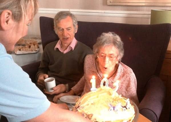 Gladys Steele celebrates her 102nd birthday