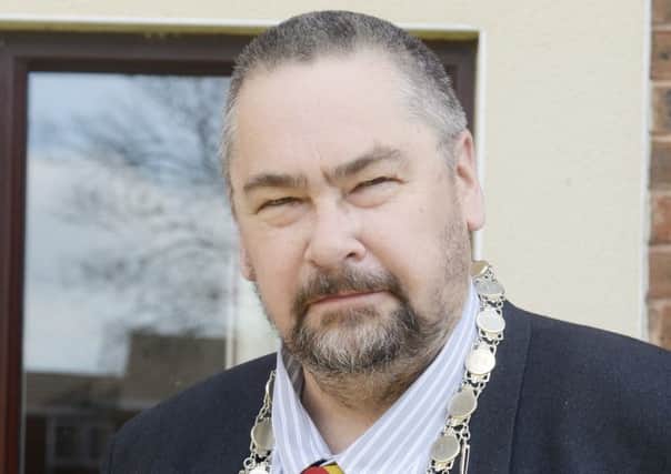 Northumberland County Council's new civic head, Coun Alan Sambrook.