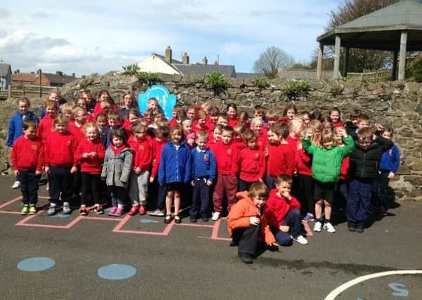 Pupils from Embleton and Whittingham First Schools joined forces for a group sports day.