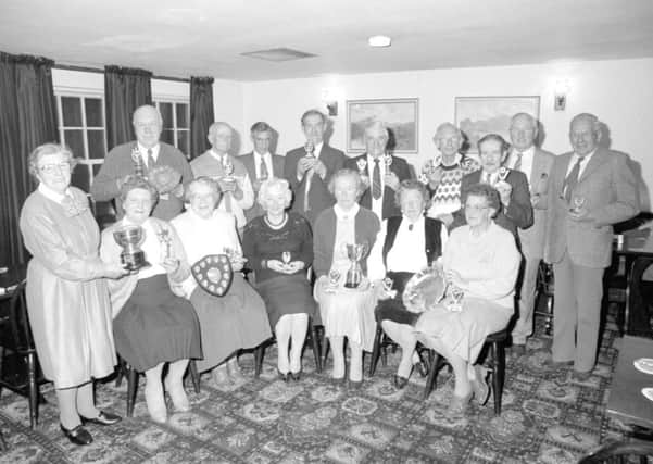 Remember when from 25 years ago, Embleton Indoor Bowls Club dinner