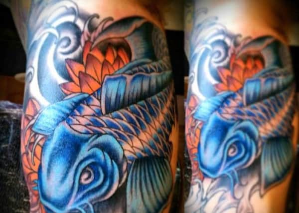 Examples of work by Mark Gray of Grayscale Tattoos in Amble.