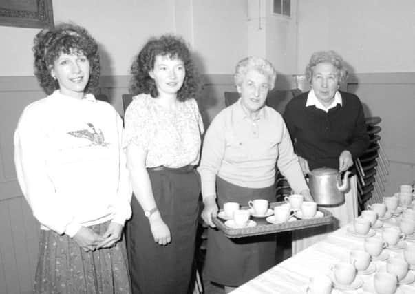 Remember when from 25 years ago, Warkworth Flower Show coffee evening