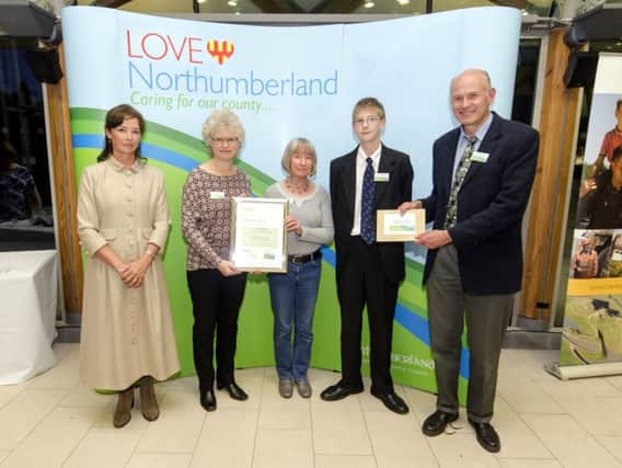 Swarland Village Action won a LOVE Northumberland award in 2015.