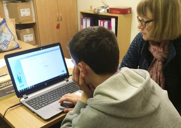 One-to-one tuition at STARS Learning Centre, Wooler.