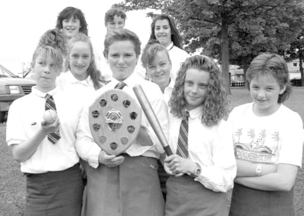 Image of yesteryear, Druridge Bay Middle School rounder's team