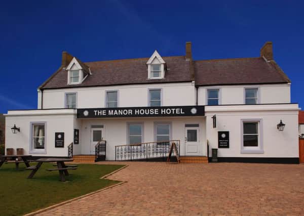 The Manor House Hotel on Holy Island.