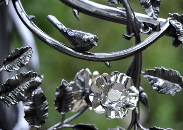 The gates at Alnwick Garden.
Picture by Jane Coltman
