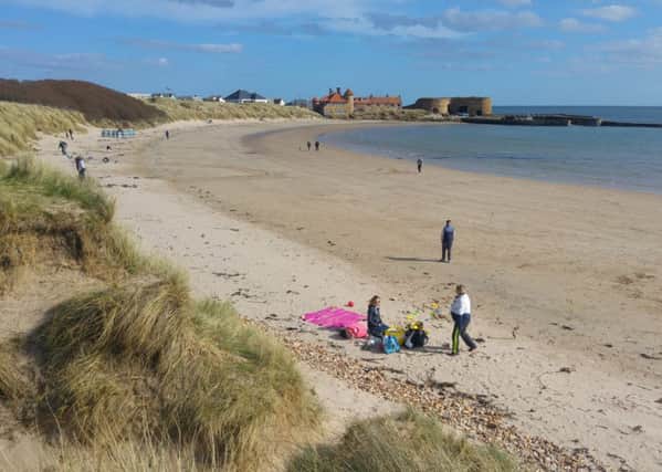 New houses are planned for Beadnell. This picture by Jane Coltman is of Beadnell Bay.