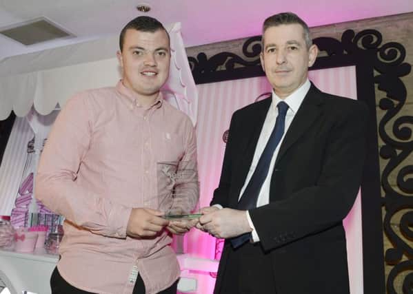 Josh Rutherford, left, was last years Community Champion winner. Picture by Jane Coltman