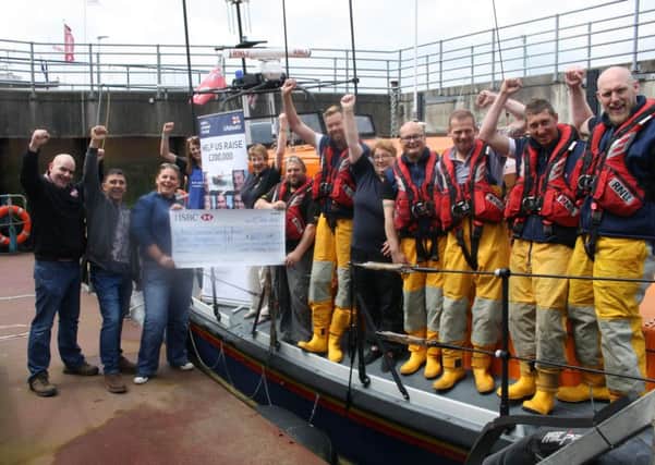 Delight as the Amble Shannon Lifeboat Appeal reaches its Â£200,000 target. Picture by Bartle Rippon/The Ambler