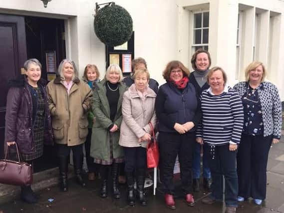 The inaugural meeting of the Berwick Women Against State Pension Inequality (WASPI) group.