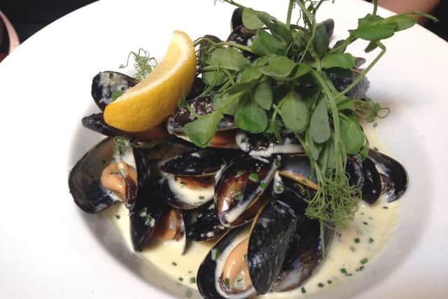 Mussels main course