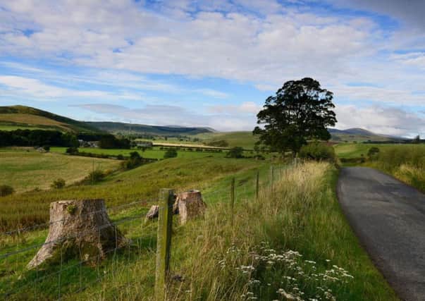 The beautiful Ingram Valley in the Northumberland National Park.