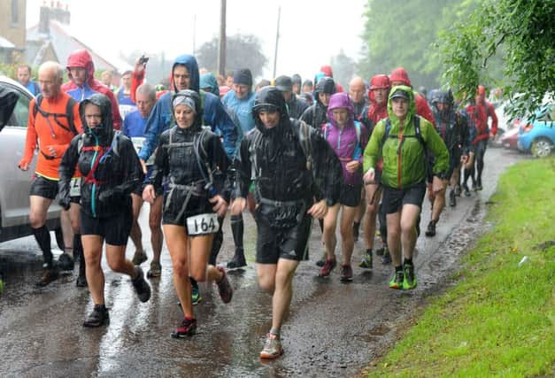 Runners set off on Wooler running clubs annual Chevy Chase