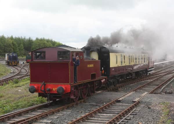 The first passenger steam train out of Alnwick since 1968. Picture by Aln Valley Railway/Pat Murphy