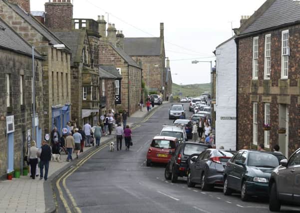 Proposals to try to ease parking and traffic-congestion problems in Alnmouth have gone on show. Picture by Jane Coltman