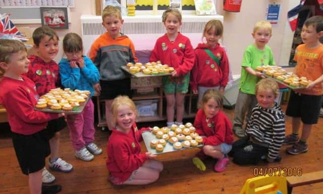 Children in Oak Class at Hugh Joicey C of E Aided First School in Ford made cupcakes to sell after their Sports Day. They raised Â£70 for HospiceCare North Northumberland.