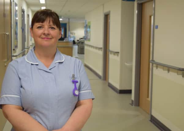 Northumbria Healthcare NHS Foundation Trust nurse Claire Nixon, who has returned to the profession.
