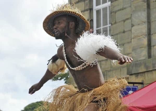 Nkrabea Dance from Ghana at last year's Alnwick International Music Festival. Picture by Jane Coltman