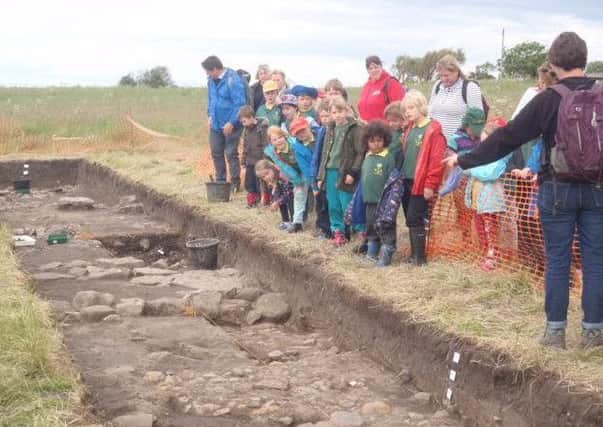 The children of Lowick and Holy Island C of E First Schools worked along with the Peregrini Partnership and Dig Ventures, exploring the archaeological sites of Holy Island.