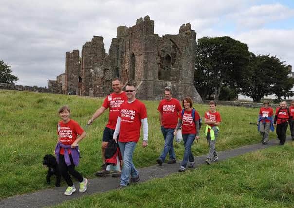 Holy Island Forget Me Not Walk 2015