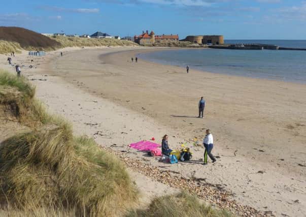 There was plenty of room at Beadnell Bay. Picture Jane Coltman