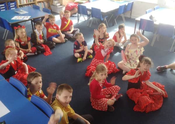 Spanish Day at St Michael's First School.