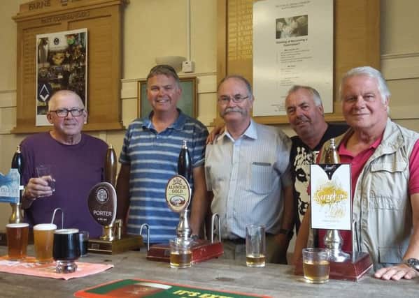 The Alnwick Masonic Beer Festival was staged on Saturday and raised money for various good causes.