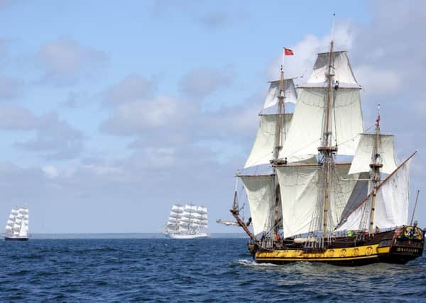 The Shtandart tall ship. Picture by Sail Training International.
