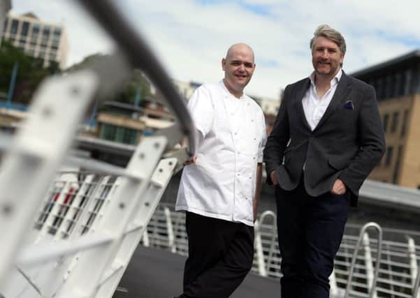 Head chef Adam Hegarty and owner David Whitehead.