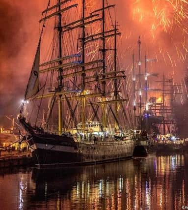 There will be a spectacular fireworks display. Picture by Sail Training International
