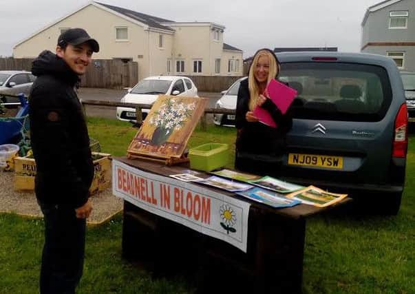 The car boot sale in Beadnell in May.