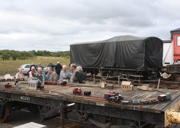 The Aln Valley Railway held a model railway exhibition last weekend.