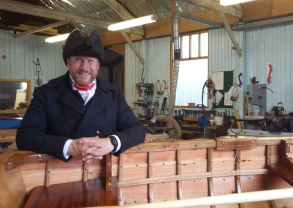 Clive Gray, chief executive of Blyth Tall Ship project.