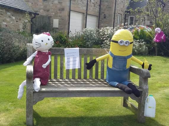 The Rennington Scarecrow Festival started today.